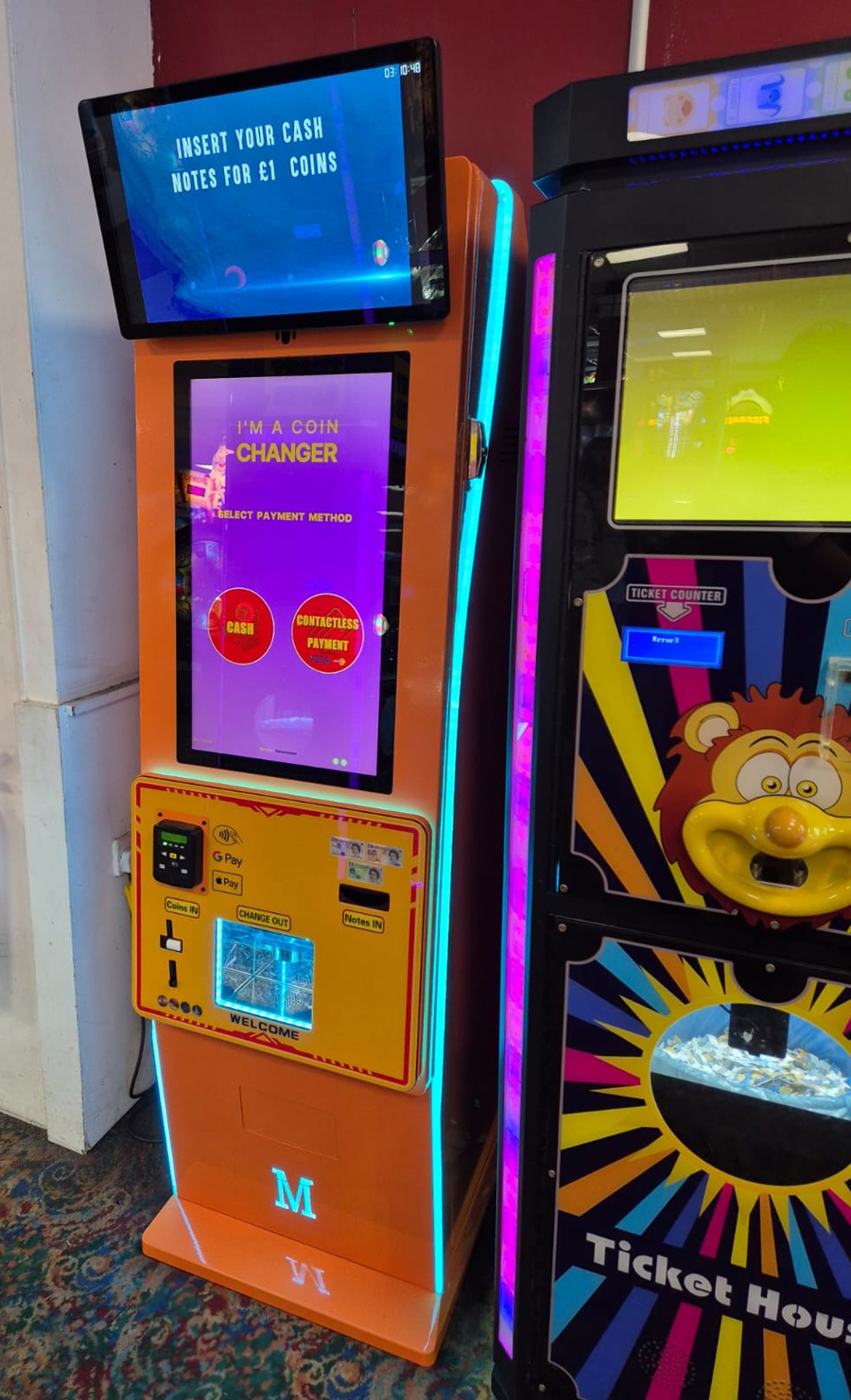 token Exchange Machine case
