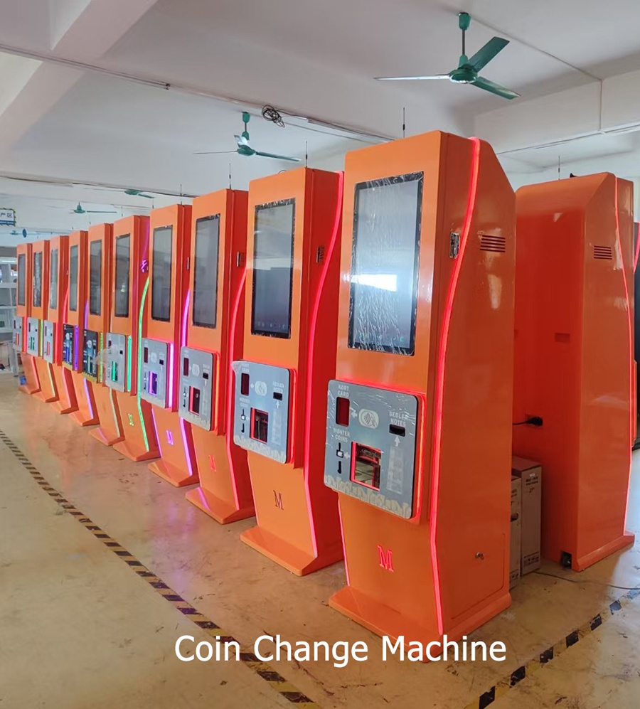 coin change machine factory