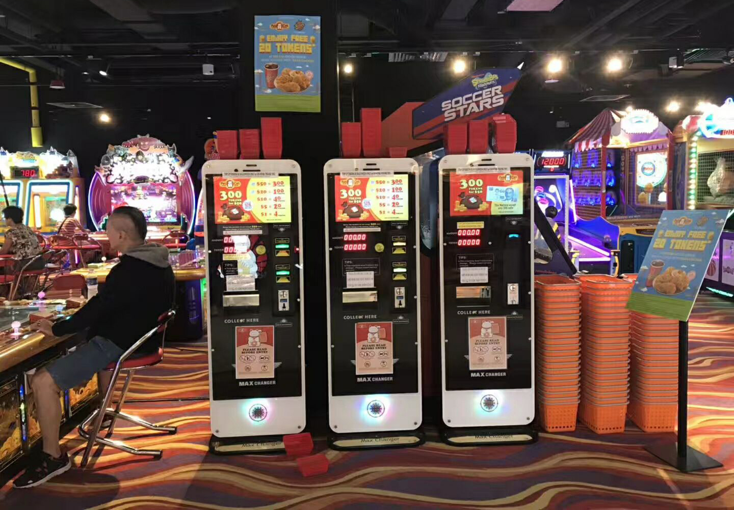 Bill-to-Coin Change Machines