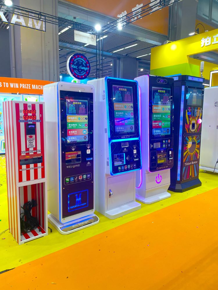Expert of Token Changer, Ticket Eater & Prize Store— Max Games, China's Leading Manufacturer