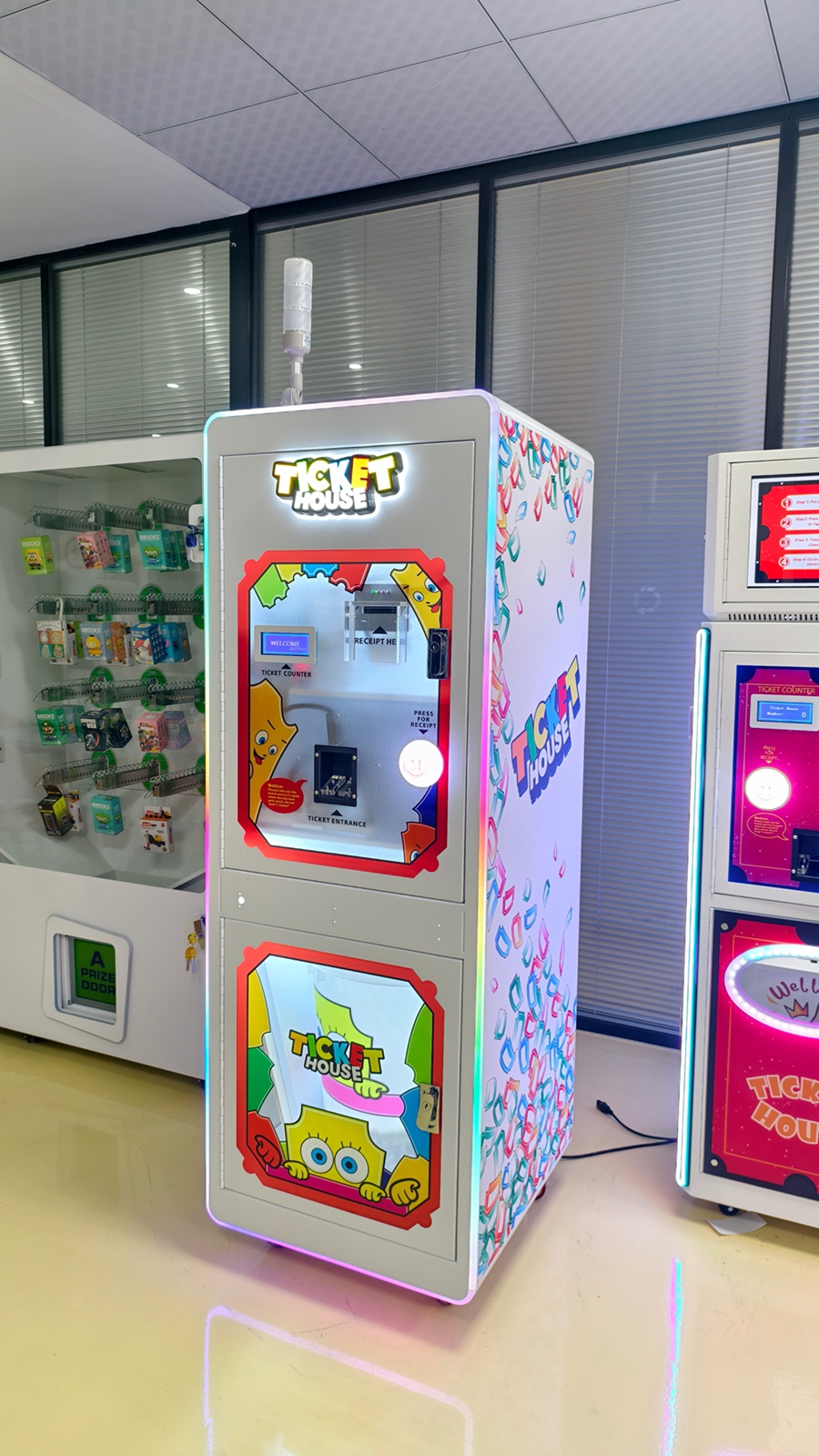 arcade ticket machines