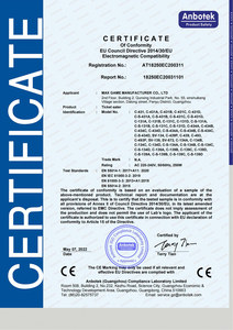 Ticket Eater CE Certificate