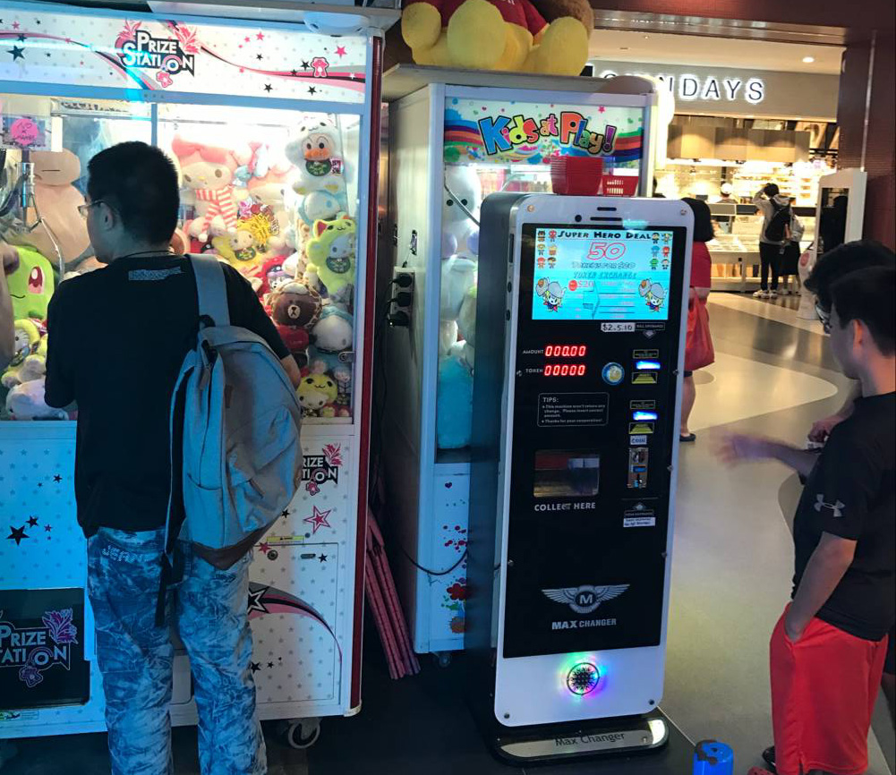 Bill to Coin Changer for claw machine