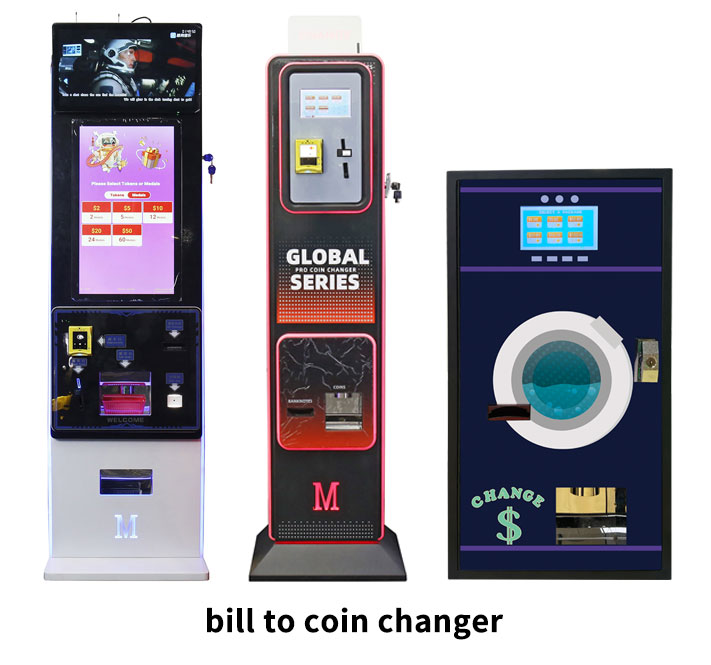 Bill to Coin Changer Machine