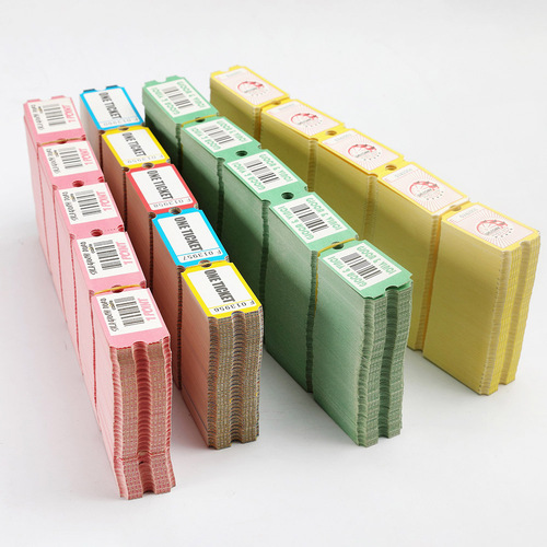 180g Wood Paper Redemption Ticket