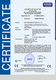 Coin Changer CE Certificate