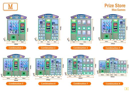 Expert of Token Changer, Ticket Eater & Prize Store— Max Games, China's Leading Manufacturer