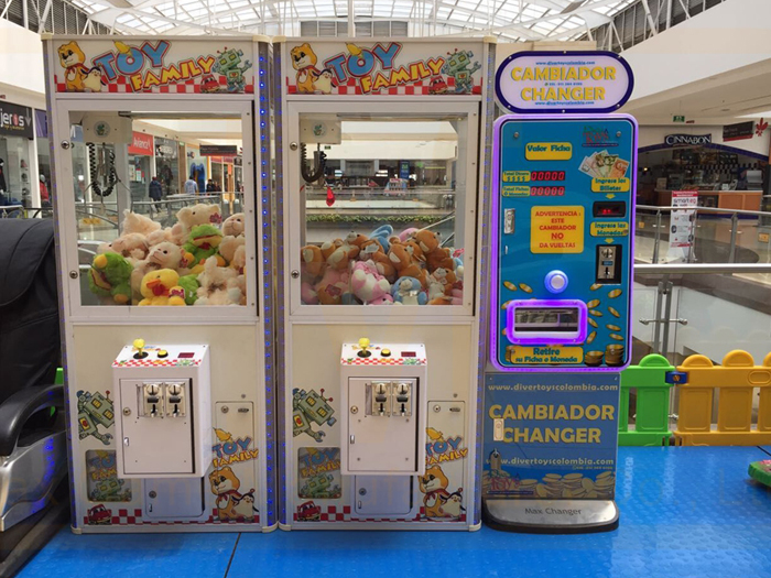 Coin Change Machine Shopping Mall Application