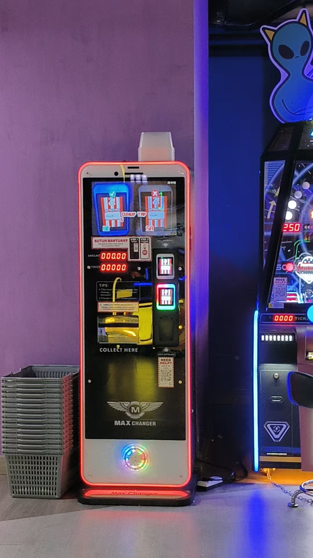 bill-to-coin changer