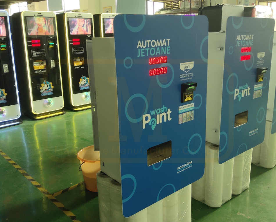 Wall-Mounted Change Machine