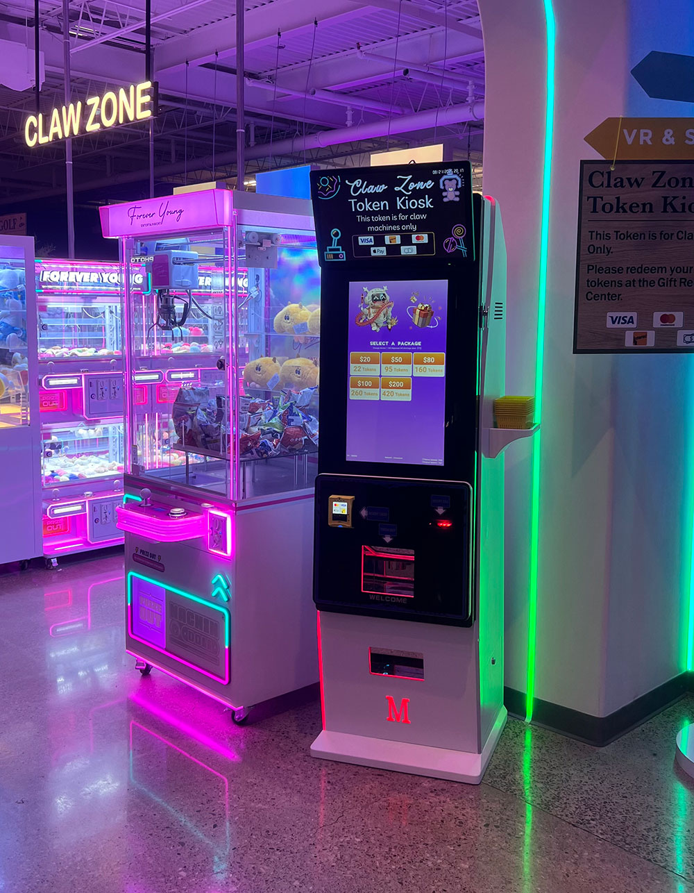 Global Smart Token Exchange Machine - MAX GAMES