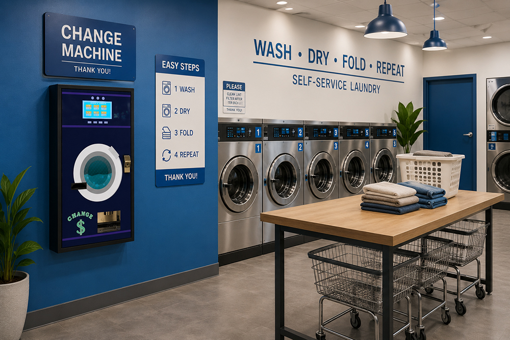 Laundromat Change Machine