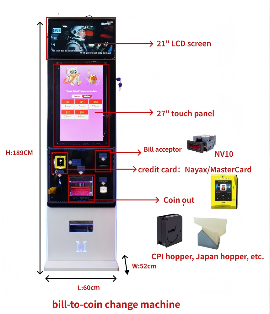 Bill-to-Coin Changer Solution
