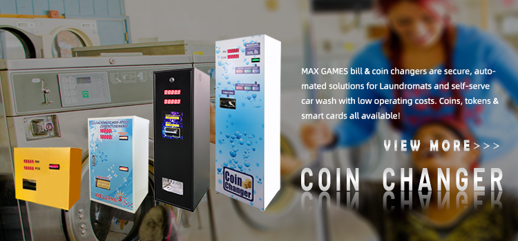 Laundromat change machine